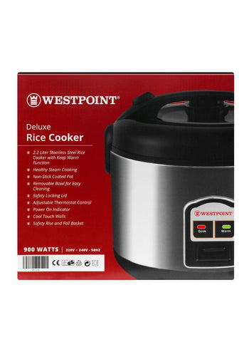 Westpoint Rice Cooker WF-5350 – 900 Watts | Efficient Rice Cooker for Quick & Perfect Rice Cooking