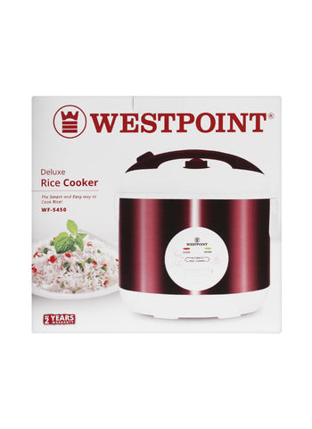 Westpoint Rice Cooker WF-5450 – 900 Watts | Compact & Reliable Rice Cooker for Everyday Use