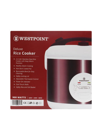 Westpoint Rice Cooker WF-5450 – 900 Watts | Compact & Reliable Rice Cooker for Everyday Use