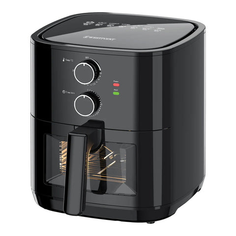 Westpoint Air Fryer WF-5256 –  1900W 4L Capacity Air Fryer with Rapid Hot Air Circulation, Adjustable Temperature & Timer, and Cool-Touch Design – Air Fryer