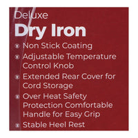 Westpoint Deluxe Dry Iron WF-772