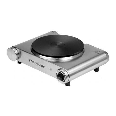 Westpoint WF-271 Hot Plate – 1500W Efficient Heating with Stainless Steel Housing, Thermostat Control, Skid-Proof Feet – Hot Plate