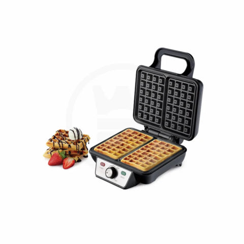 Westpoint Waffle Iron WF-8103 – 1000W, Adjustable Temperature, Non-Stick Plates, Cool Touch Handle, Compact Storage – Waffle Maker