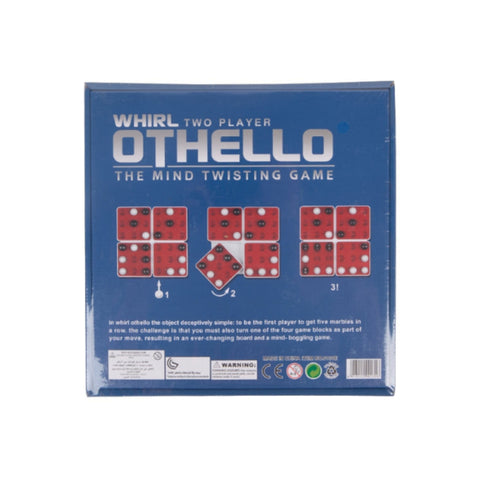 Whirl Othello – Two Player, Mind-Twisting Strategy, Classic Gameplay – Board Game | Tactical Challenge