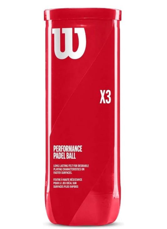 Wilson X3 Padel Balls