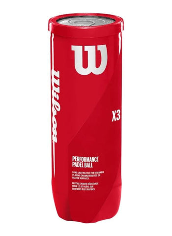 Wilson X3 Padel Balls – Premium Quality, Consistent Feel, High-End Performance | Ideal for All Skill Levels