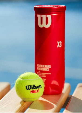 Wilson X3 Padel Balls – Premium Quality, Consistent Feel, High-End Performance | Ideal for All Skill Levels