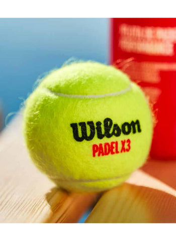 Wilson X3 Padel Balls – Premium Quality, Consistent Feel, High-End Performance | Ideal for All Skill Levels