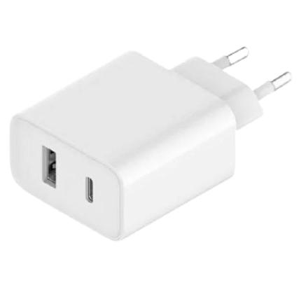 Xiaomi MI 33W Wall Charger (Type-A + Type-C) – 33W Power Output, Dual Ports, Compact Design – Chargers & Cables | Versatile Wall Charger