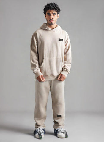 XII.X Oversized Hoodie Cream – Cozy Cotton Fabric, Relaxed Fit, Casual Look – Apparel | Ideal for Layering or Relaxing