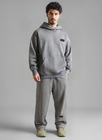 XII.X Oversized Hoodie Heather Grey – Comfortable Cotton Fabric, Loose Fit, Urban Look – Apparel | Ideal for Casual Outfits