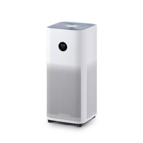 Xiaomi Smart Air Purifier 4 (Eliminates up to 99.97% of Pet Hair, Pollen, Dust, Viruses & Aerosols: PCADR 400 m³/h, FCADR 150 m³/h, Ideal For 48 M², Touch Display, App And Voice Control)