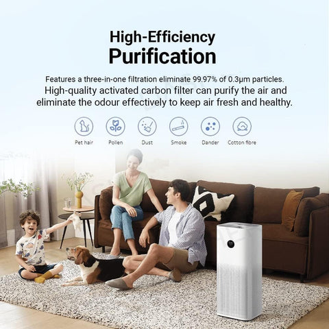 Xiaomi Smart Air Purifier 4 Pro – Advanced Air Filtration, Smart Connectivity, High Efficiency – Air Purifier | Heating, Cooling & Air Quality