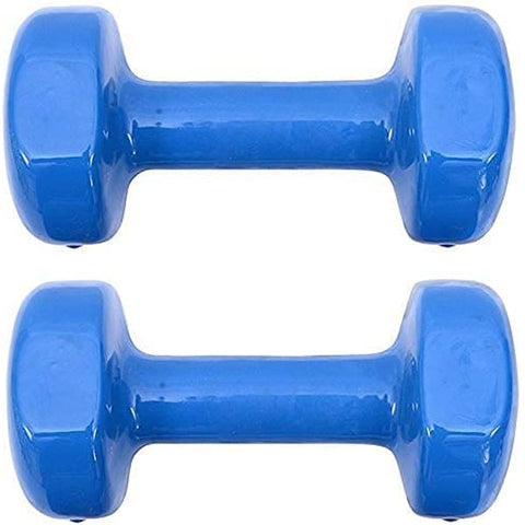 Sonecs Vinyl Coated Dumbbells - Pair: Stylish, Durable, and Essential for Effective Strength Training