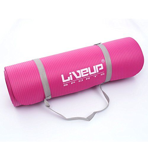 LIVEUP NBR Non-Slip Yoga Mat 12mm