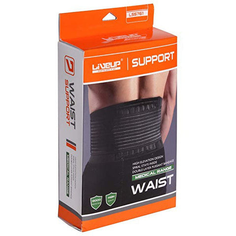 Liveup Waist Supports – One Size Fits All, Adjustable Fit, Comfortable and Breathable Material – Ideal for Support During Exercise and Daily Activities