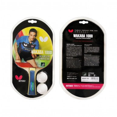 Butterfly Wakaba 1000 Table Tennis Racket – Reliable, Durable, Precision – Ideal for Players of All Levels