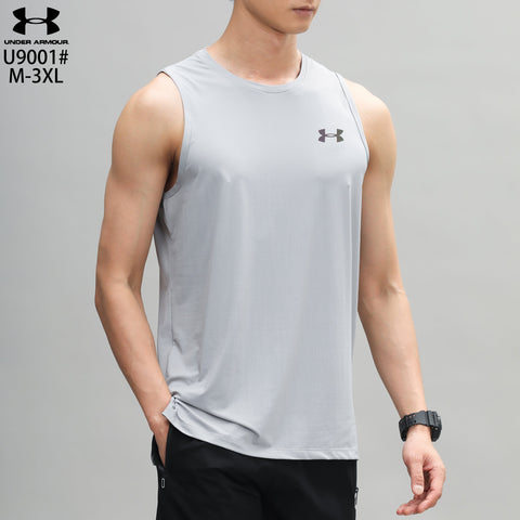 Men's Under Armour Imported Replica HeatGear Sleeveless – Grey – Breathable, Lightweight, Comfortable – Activewear | Perfect for Intense Training