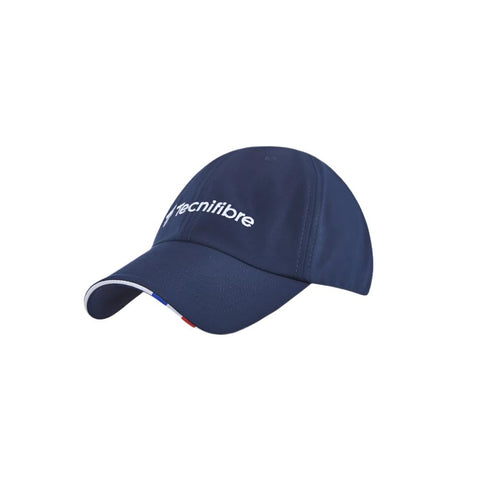 Tecnifibre Club Navy Cap – Stylish, Adjustable, Breathable – Perfect for Tennis and Active Wear