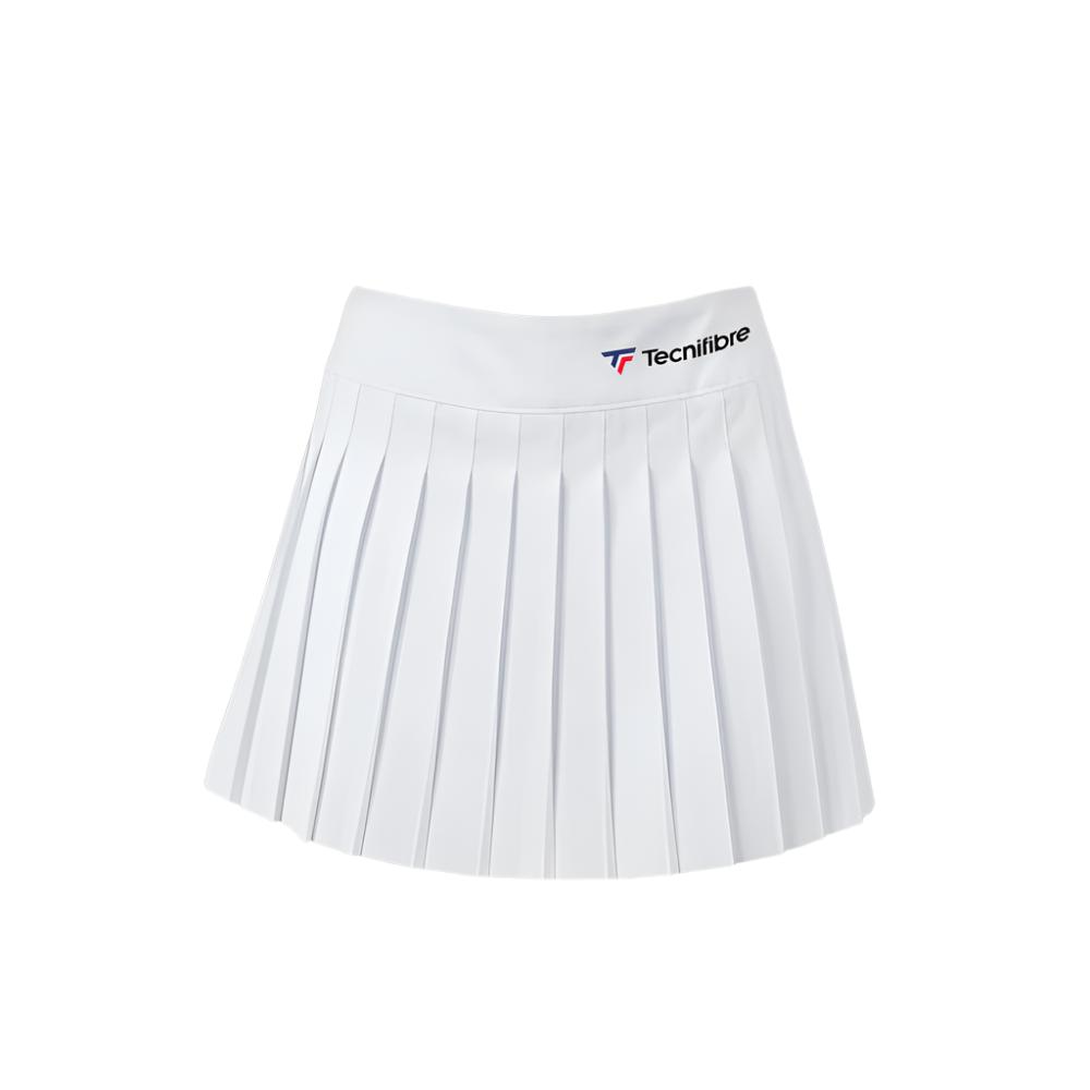 Skirt Tecnifibre Lady White – Lightweight, Breathable, Comfortable – Ideal for Tennis Matches