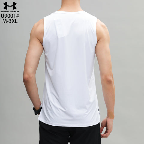 Men's Under Armour Imported Replica HeatGear Sleeveless – White – Breathable, Lightweight, Comfortable – Activewear | Designed for Maximum Mobility