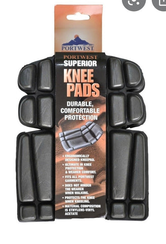 Portwest Superior Knee Pads – Ergonomic Design for Ultimate Protection and Comfort
Fits All Portwest Garments – Lightweight Ethylene-Vinyl Acetate for Superior Durability