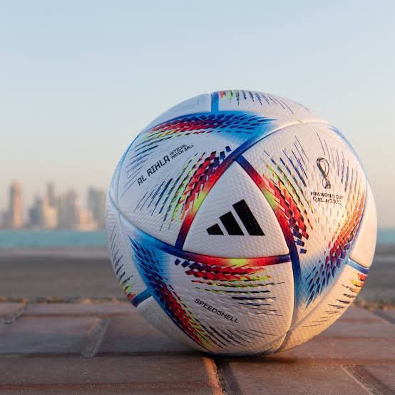 Adidas Al-Rihla World Cup Tubeless Football – Replica, High-Performance Construction, Enhanced Durability, Perfect for Professional and Recreational Play