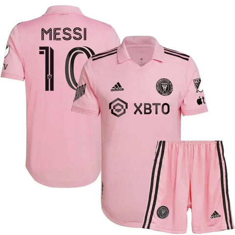 Inter Miami CF Messi 10 Home Kit – Authentic Pink Jersey with AEROREADY Technology & Messi's Name & Number