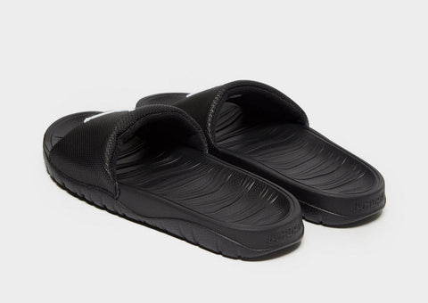 Jordan Men's Break Slides – Replica, Black/White, Comfortable Foam Footbed, Stylish Design, Lightweight Construction – Ideal for Casual Wear and Relaxation