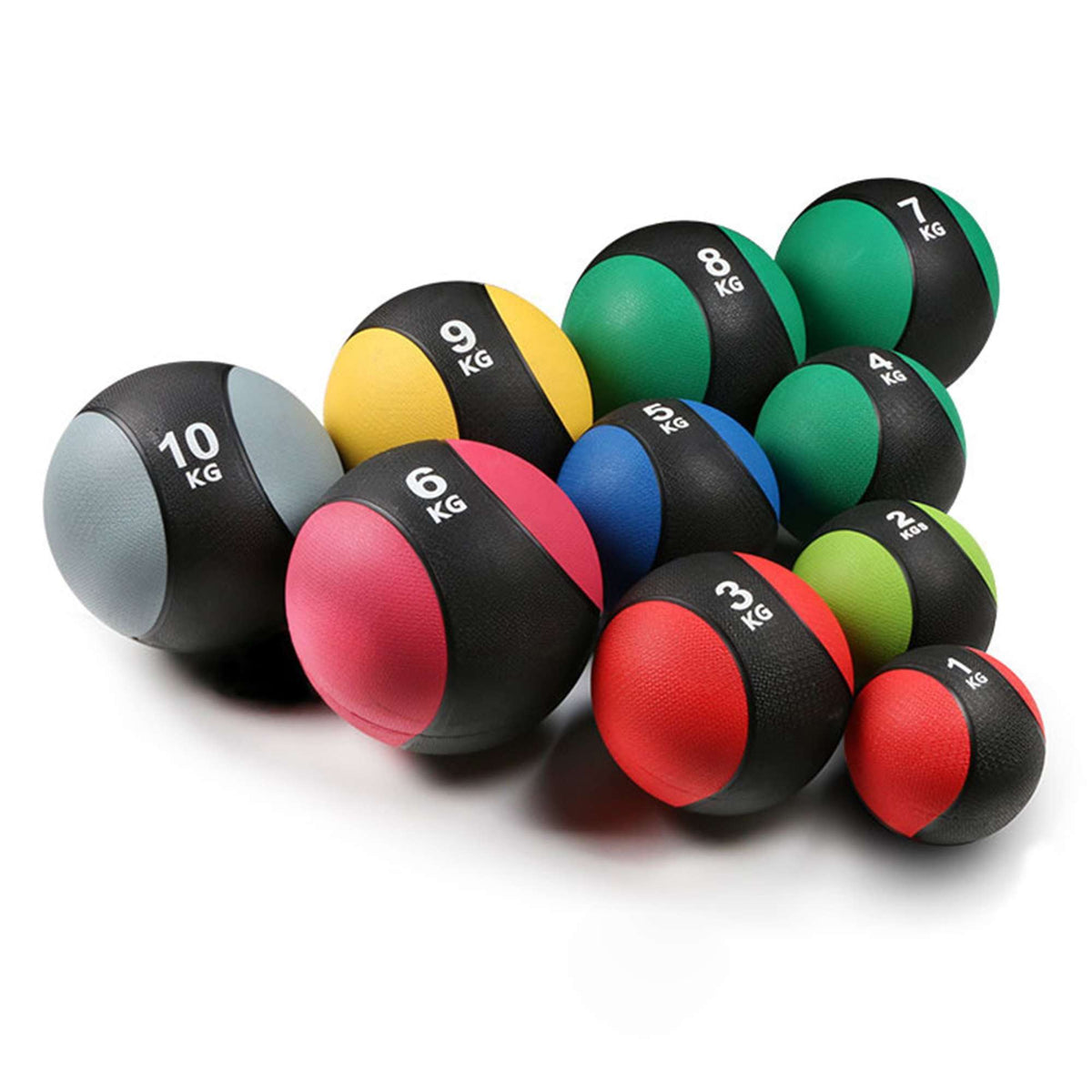 Imported Medicine Balls - Durable Rubber Construction, Ideal for Core Strength & Balance Training