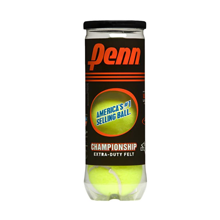 Penn Championship Tennis Balls – Professional Quality, Consistent Bounce, Durable Felt – Ideal for All Levels of Play