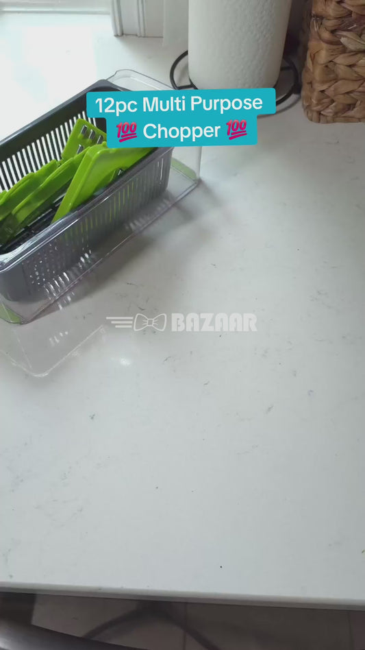 Multifunctional Vegetable Chopper & Slicer