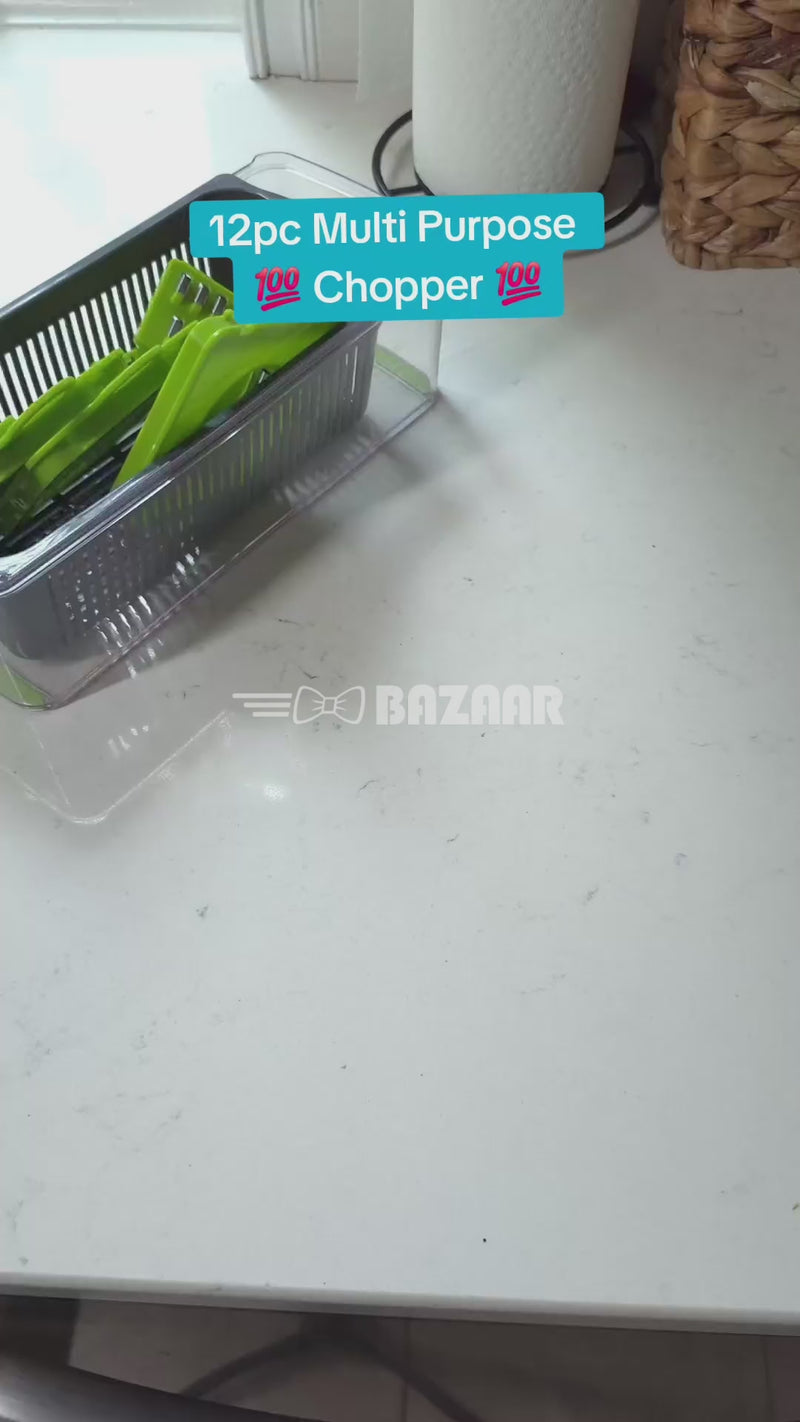 Multifunctional Vegetable Chopper & Slicer