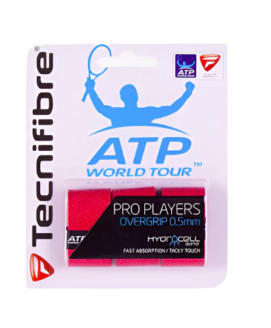 Tecnifibre Players Racket Overgrips (Pack of 3) – Soft, Comfortable, Enhanced Grip – Perfect for All Racket Sports