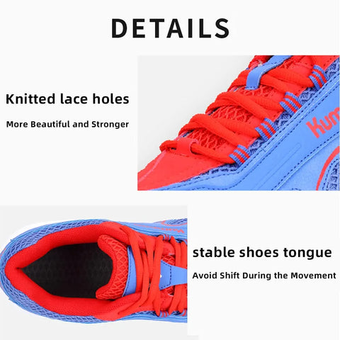 Kumpoo EH-25 Indoor Court Shoes For Men – Superior Traction, Breathable Design, Comfortable Fit – Perfect for Indoor Play