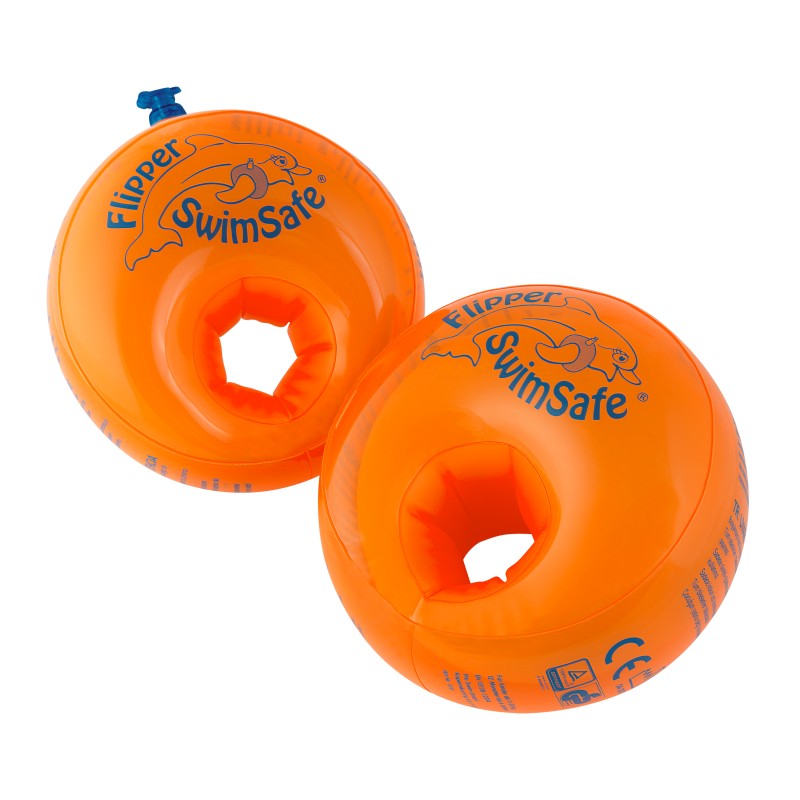 Flipper SwimSafe Arm Rings – Soft Material, Adjustable Fit, Safe for Toddlers (1-6 Years) – Water Stability & Comfort