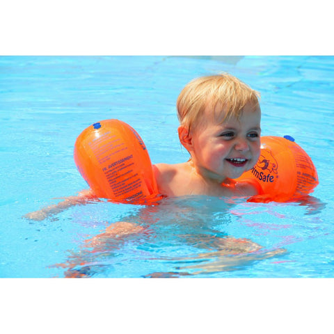 Flipper SwimSafe Arm Rings – Soft Material, Adjustable Fit, Safe for Toddlers (1-6 Years) – Water Stability & Comfort