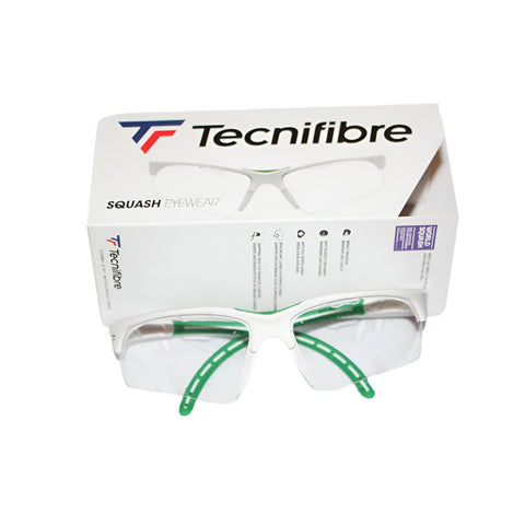 Tecnifibre Lunettes Squash Protective Eyewear – Protective, Anti-Fog, Comfortable Fit – Ideal for Squash Players