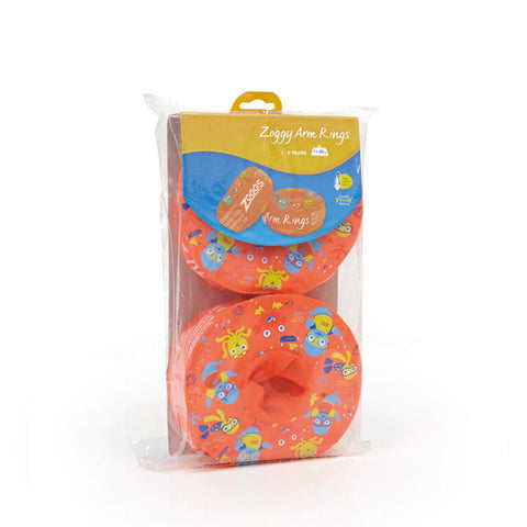 Zoggs Zoggy Arm Rings – (1-6 Years) – Fun Design, Adjustable, Safe – Swim Floaties | Ideal for Toddlers and Young Children